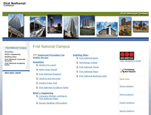 Tablet Screenshot of firstnationalcampus.com